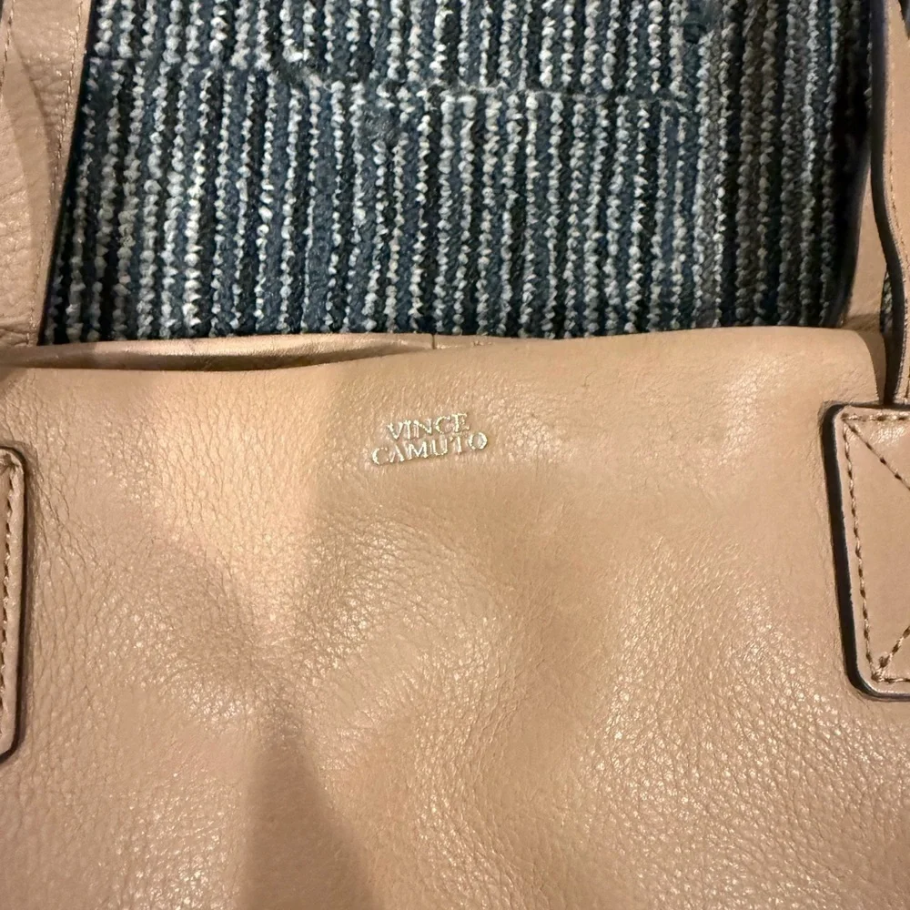 Vince Camuto Pebble Leather Tote